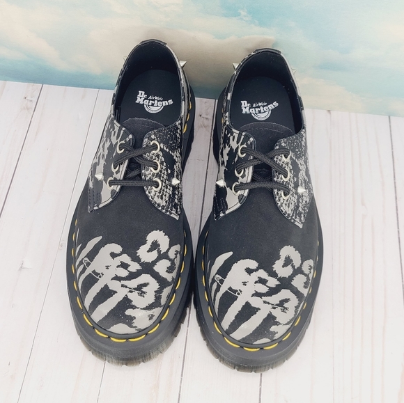 Bnwob!! Dr. Martens 1461 Animal Clash Platform Shoes - Picture 7 of 14